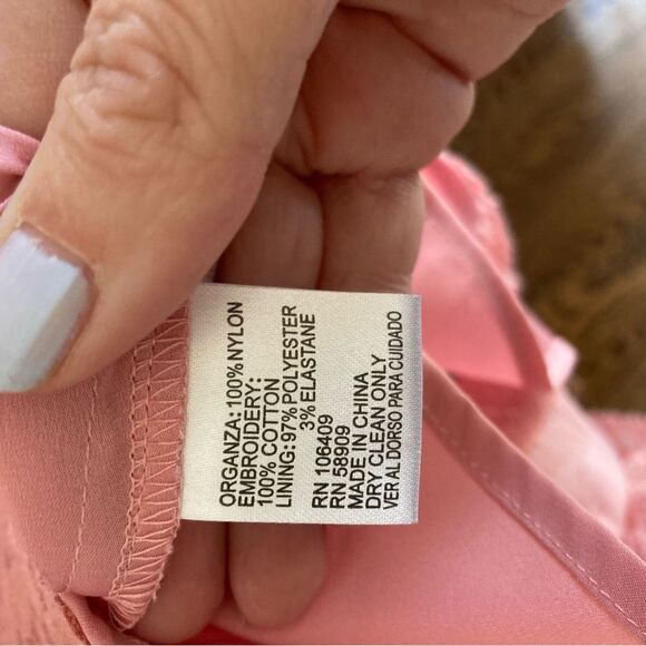 Katherine Kelly women’s lace pink dress size 12.  New with tags.  Read below! - Picture 11 of 11